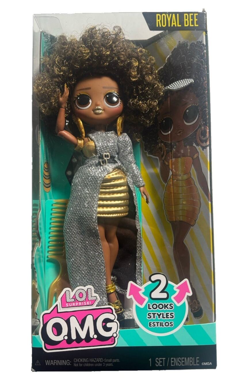 LOL Surprise OMG Royal Bee Fashion Doll 2 Looks MGA New